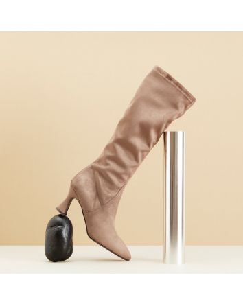 STIVALE ELASTICIZZATO AGLIE' TAUPE