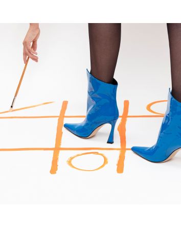 STIVALETTO ASIAGO VERNICE ELETTRICO 