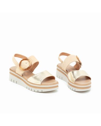SANDALO BRAIS PLATINO-BEIGE