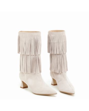 STIVALE FRANGE GAETA BEIGE