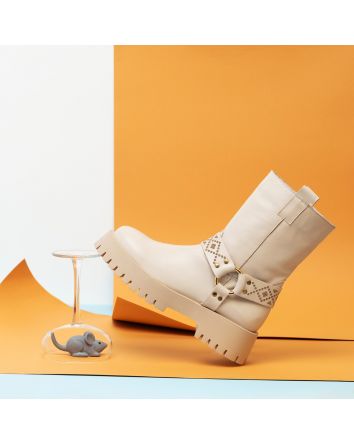 BIKER IONADI BEIGE