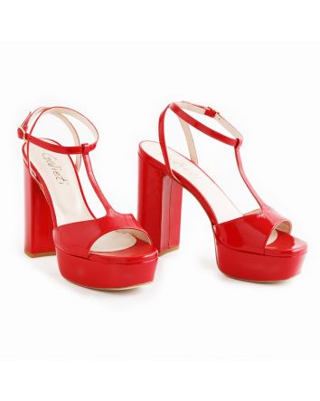 SANDALO ITALA ROSSO
