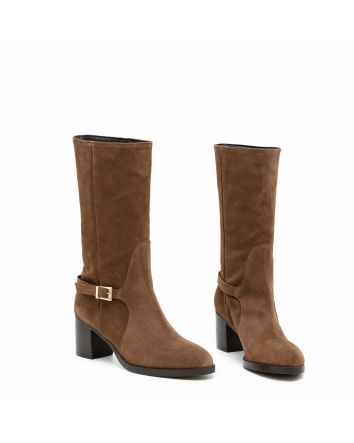 STIVALE 3/4 LEDRO TAUPE