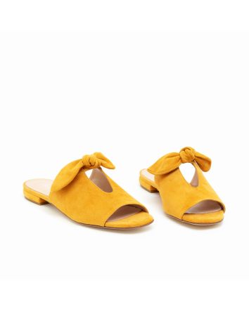 SANDALO SCALZATO MARSALA CUOIO