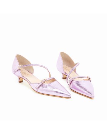 DECOLLETé MATERA LAMé GLICINE