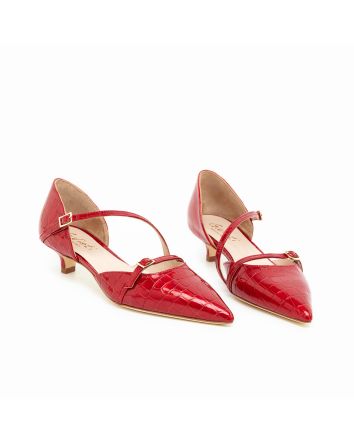 DECOLLETé MATERA COCCO ROSSO