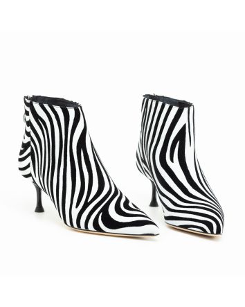 STIVALETTO SFILATO M.BALDO ZEB BIANCO