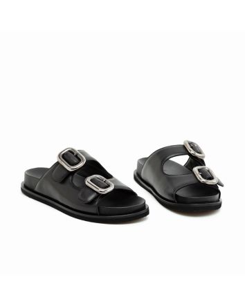SANDALO FUSBET ORTONA NERO