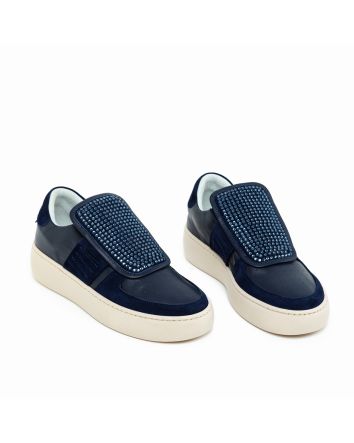 GINNICA PALIZZI BLU CON STRASS