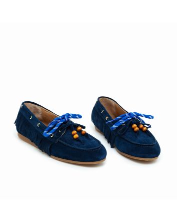 MOCASSINO PALMAROLA BLU