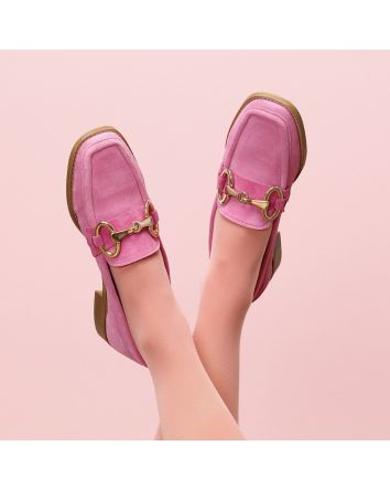 MOCASSINO PATTI FUCSIA