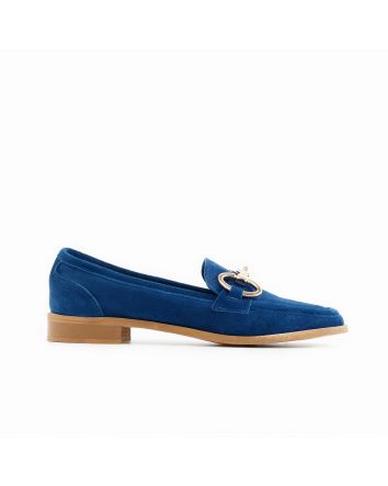 MOCASSINO PATTI BLU