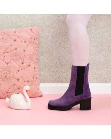 STIVALETTO PISA VIOLA