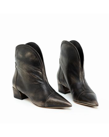 STIVALETTO PLATANI ORO
