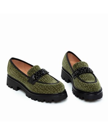 MOCASSINO SANGRO VERDE