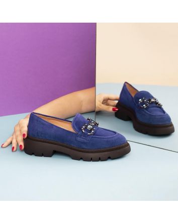 MOCASSINO SARONNO BLU