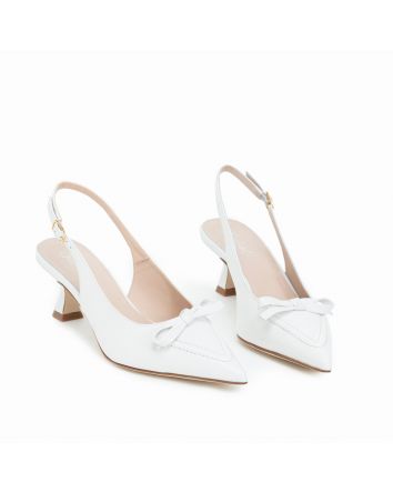 SLINGBACK SULMONA BIANCO