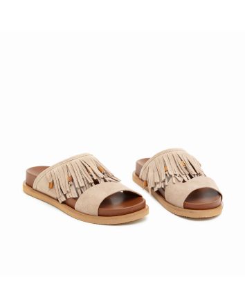 SANDALO IN FUSBET TOSCANA BEIGE