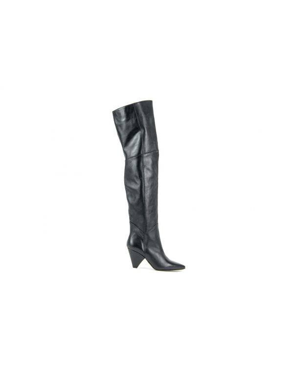 Stivale cuissard nero sale