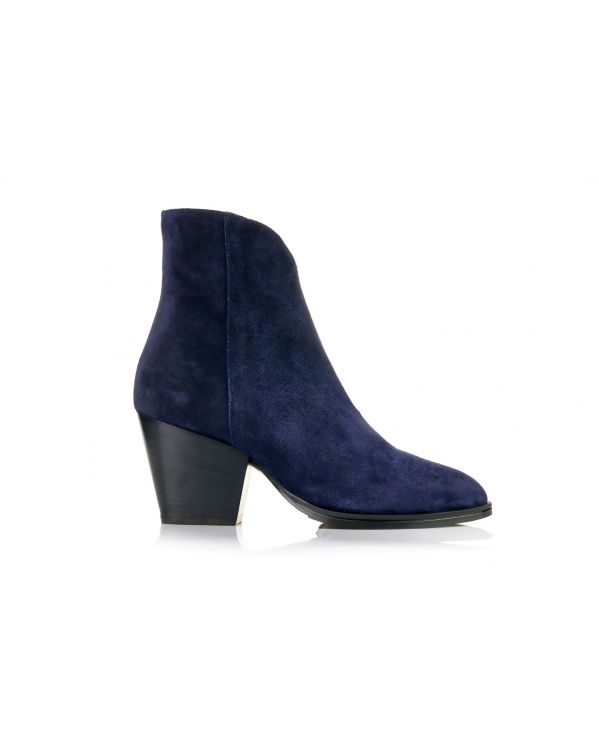 Tronchetto on sale blu pelle